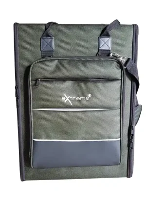A Buon Prezzo EXTREME BAG 702RK BORSA RIGIDA IMBOTTITA 2 UNITA’ RACK MANIGLIA + TRACOLLA + TASCA FRONTALE CHIUSURA A ZIP
