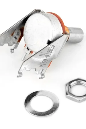 250K 15A Audio Taper Snap-In Potentiometer (Solid Shaft) Ultimissimo Modello