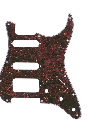 11-Hole Modern-Style Stratocaster H/S/S Pickguards Economico