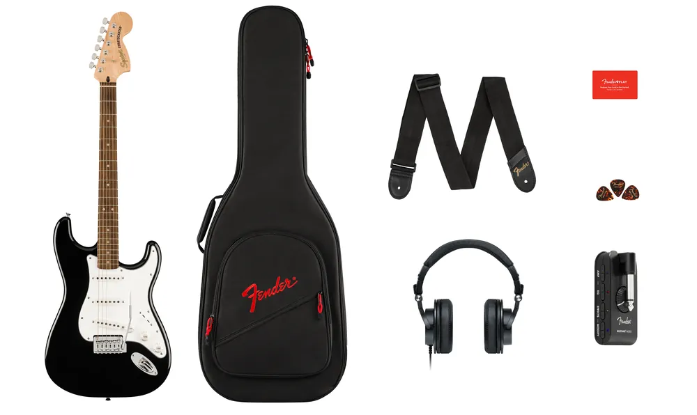 A Buon Prezzo Affinity Series® Stratocaster® Mustang™ Micro Pack