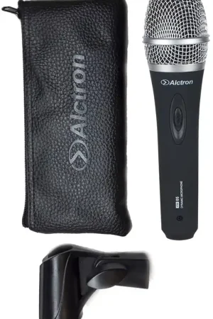 A Buon Prezzo ALCTRON PM05 MICROFONO PER VOCE DINAMICO IPERCARDIOIDE INTERRUTTORE ON/OFF PROFESSIONALE