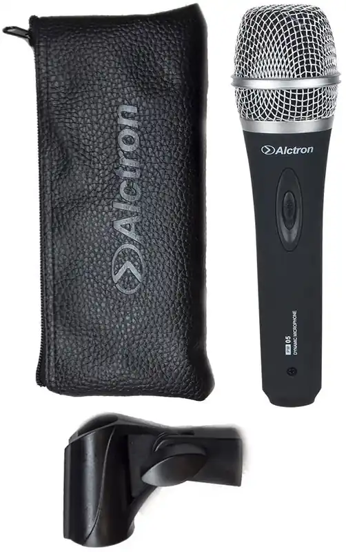 A Buon Prezzo ALCTRON PM05 MICROFONO PER VOCE DINAMICO IPERCARDIOIDE INTERRUTTORE ON/OFF PROFESSIONALE