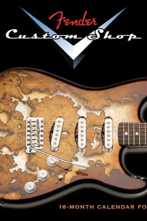 2026 Fender® Custom Shop Calendar Nuova Collezione