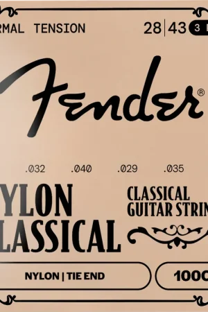 100 Nylon Classical Guitar Strings (3-Pack) Spedito Oggi