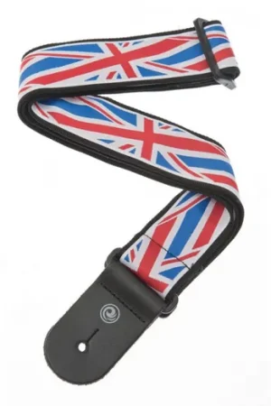A Buon Prezzo D‘Addario 50A11 Woven Guitar Strap - Union Jack