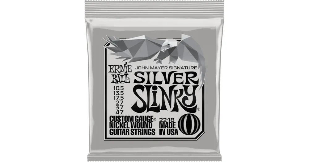 Acquista Ora Ernie Ball 2218 John Mayer Silver Slinky Signature 10.5/47