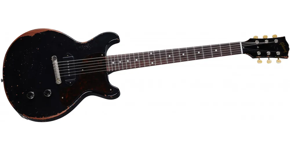 Più Venduto Gibson Custom Murphy Lab 1960 Les Paul Junior Double Cut Reissue Ultra Heavy Aged