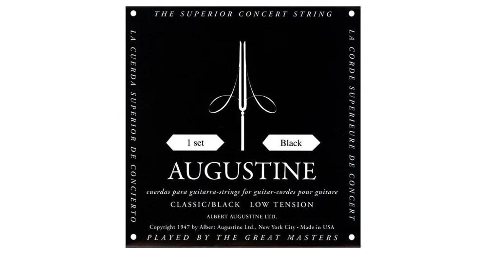 Augustine Classic Black Low Tension Compra Oggi Stesso