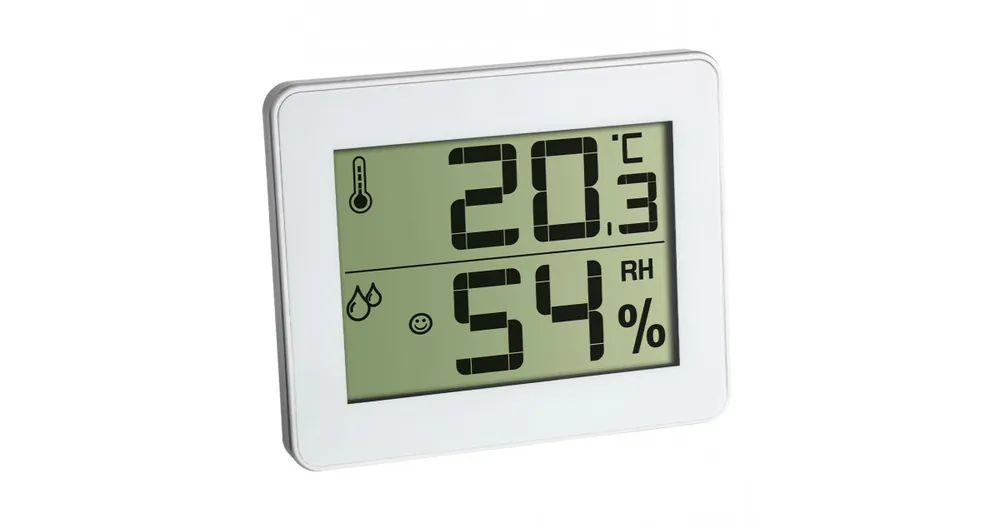 TFA Digital Thermo-Hygrometer Flat Design - WH A Buon Prezzo