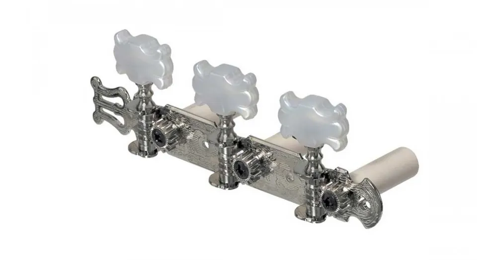 Economico Gewa Firestone Classical Guitar Lyre Tuners White Butterfly - NH