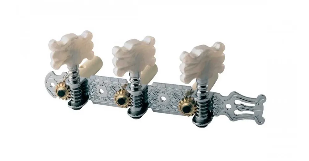 Gewa Firestone Classical Guitar Lyre Tuners Butterfly - NH Spedito Oggi