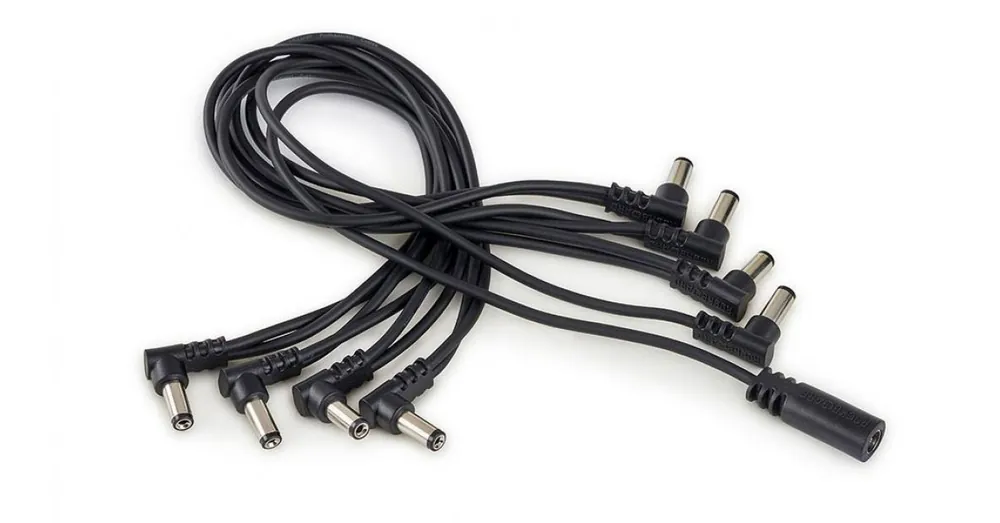 RockBoard Flat Daisy Chain Cable - 8 Outputs - Angled Ultime Pezzi