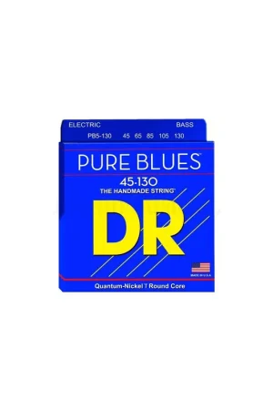 Dr Pb5-130 Pure Blues 45-130 Muta Corde Basso Spedito Oggi